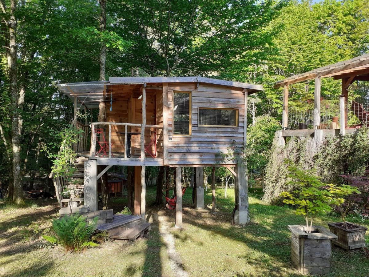 La Cabane De L'Oiseau Couze-et-Saint-Front Exterior foto